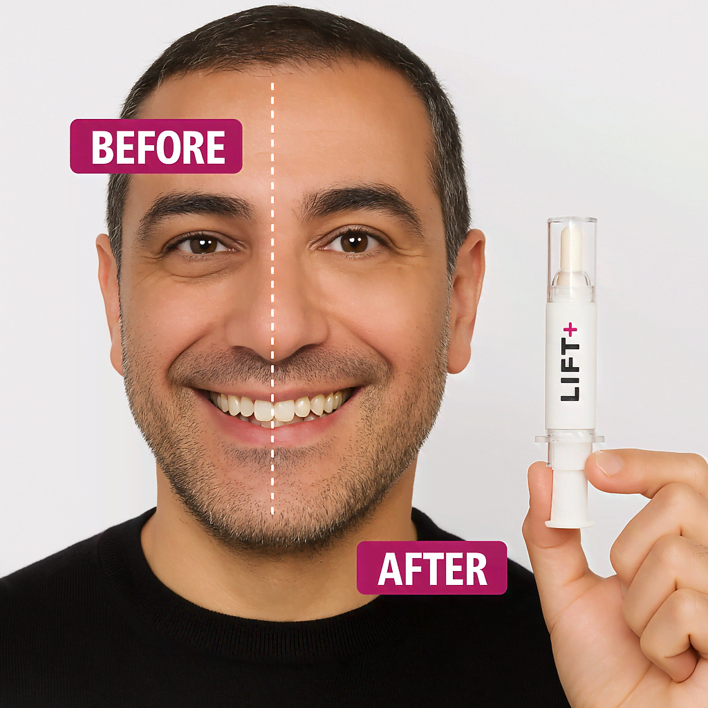 Man using lift+ by rawnaqy and showing the real effect of it