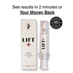 Lift + (plus) serum, instant anti-aging and anti-wrinkles serum, Botox replacement