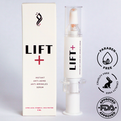Lift + (plus) serum, instant anti-aging and anti-wrinkles serum, Botox replacement