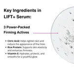 LIFT+ Instant Anti - Aging Serum - RAWNAQY