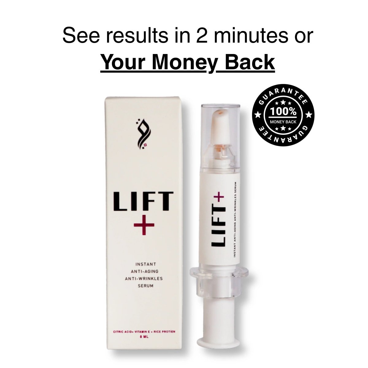 LIFT+ Instant Anti-Aging Serum - RAWNAQY
